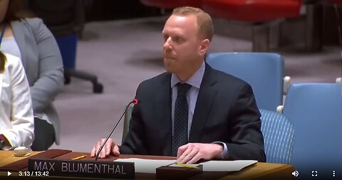 United Nations Security Council Max Blumenthal deconstructs the US Govt corruption