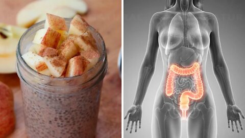 Natural Colon Cleanse Recipe with Honey, Apple, Chia, and Flax Seeds