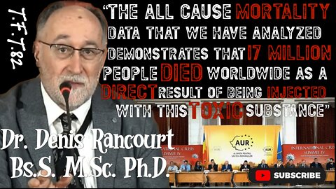 Dr. Denis Rancourt Ph.D. : THE ALL CAUSE MORTALITY NEVER CHANGED! THERE WAS NEVER A PANDEMIC! BIOWEAPON-17 MILLION DEAD