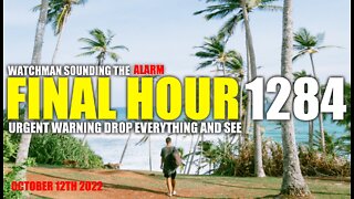 FINAL HOUR 1284 - URGENT WARNING DROP EVERYTHING AND SEE - WATCHMAN SOUNDING THE ALARM