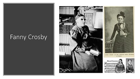 GIANTS in Christian Music #1 Fanny Crosby