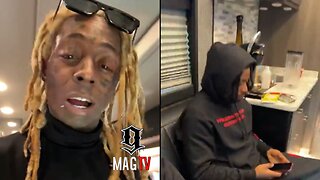 "I Don't Eat Fast Food" Lil Wayne Pulls Over His Tour Bus So His Chef Can Cook! 👨🏾‍🍳