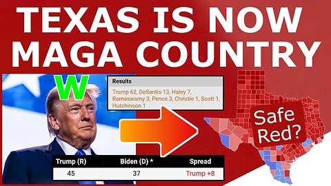 TRUMP'S TEXAS SURGE! - TRUMP IS DESTROYING BIDEN & REPUBLICANS IN THE LONE STAR STATE