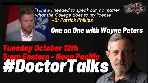 Doctor Talks 19: 1 on 1 with Dr Patrick Phillips