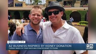 AZ business inspired by kidney donation