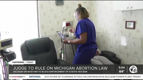 Judge to rule on abortion law Friday morning