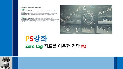 제24강//지연방지(zero_lag ema)를 이용한 전략만들기