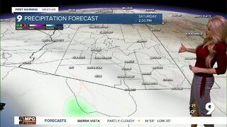 Gusty today, warmer tomorrow, rain delayed