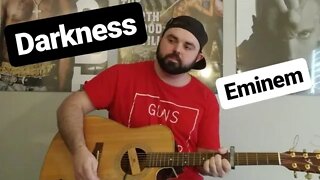 Darkness - Eminem - The Sound of Silence (Acoustic COVEr)