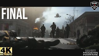 Call of Duty Modern Warfare FINAL 4K 60fps PS4 Pro #modernwarfare