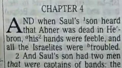 2 Samuel: Chapters 04-07