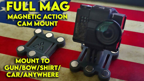 APOD FULL MAG TEASER! Magnetic Action Camera Mount for Guns, Bows, and More