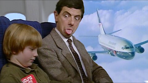 Safe Flight Mr Bean! | Funny Clips