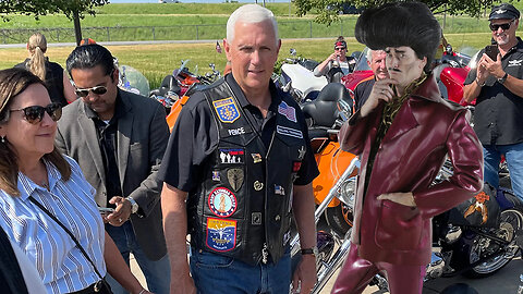 Mike Pence rebrands himself as a biker to win 2024 presidential bid!