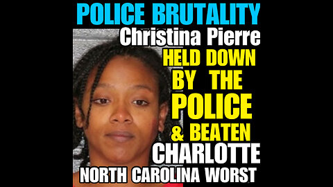 Video shows North Carolina police officer beating a woman on the ground