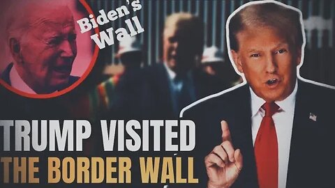 This Happened When Trump VISITED the Wall. [Pastor Reaction] #trump #biden #reaction