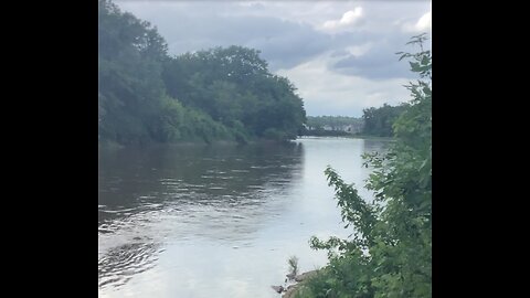 The River was Calm and Peaceful