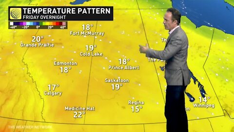 Tricky weekend heat for the Prairies as smoke could hold temperatures down