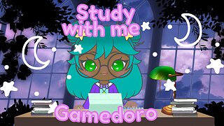 ʚ🥝ɞ Study with me: Gamedoro | Study 50 min + Break 10min | Kawaii Music | DreamyKiwi