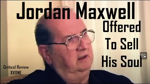 Jordan Maxwell - Offered To Sell His Soul (Told of Offer)