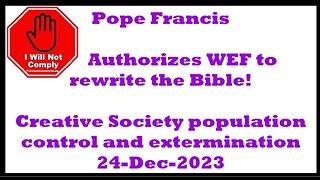 WEF Bible Creative Society EXPOSED