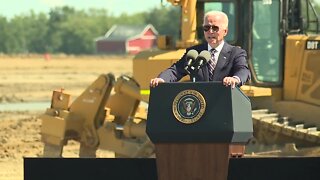 President Biden delivers remarks at Intel microchip manufacturing plant groundbreaking