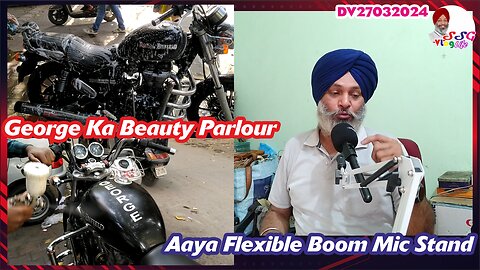 George Ka Beauty Parlour | Aaya Flexible Boom Mic Stand DV27032024 @SSGVLogLife