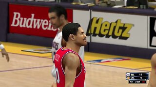 NBA Simulations: The 2004 LA Lakers vs The 1985 Philadelphia 76ers @ Staples Center