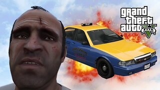 GTA V - Random Moments 20 (Worst Taxi Driver Ever!)