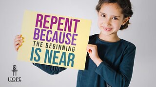 Repent Because the Beginning is Near | Moment of Hope | Pastor Brian Lother