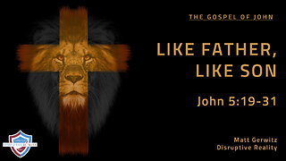 Like Father, Like Son – John 5:19-31