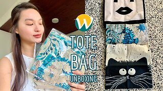 Wiskf Tote Bag Unboxing