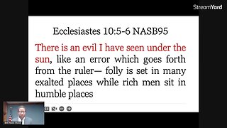 Ecclesiastes 6:1-7