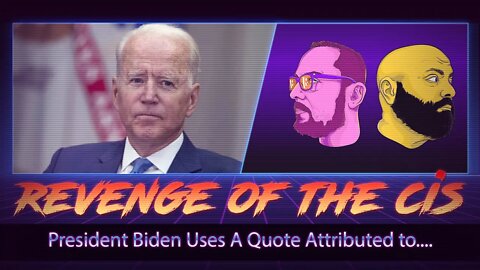 Pres Biden Uses A Quote Attributed to... and Fed Gov Flagging Content on Social Media | ROTC Clip