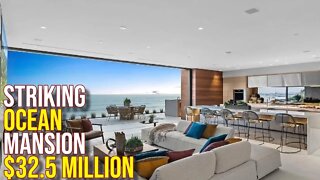 Inside $32.5 Million Striking Ocean Mansion La Jolla California