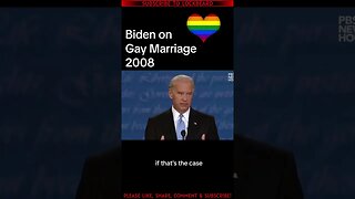 BIDEN ON GAY MARRIAGE IN 2008