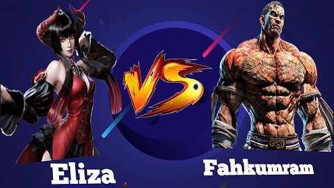 Eliza Vs Fahkumram Full HD Video Fight |Tekken 7 #tekken7 #games