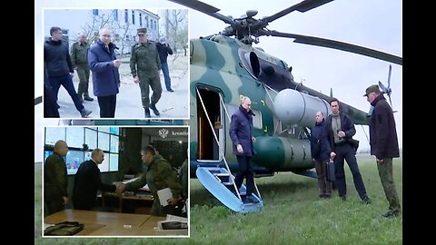 Ukraine War: Putin Visits Commanders in Occupied Kherson and Luhansk Regions