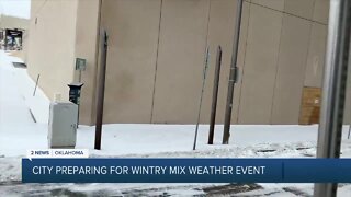 A wintry mix is possible across Green Country