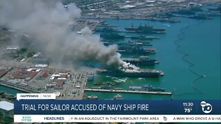 Day 3 for the trial for Navy Sailor accused of ship fire