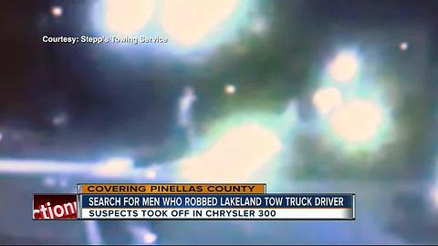 Lakeland tow truck driver robbed at gunpoint