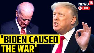 Donald Trump LIVE | Trump Takes On US President Joe Biden | 2024 US Presidential Race | English News