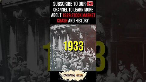 How Many Banks Failed after the 1929 Stock Market Crash? (SHOCKING) #shorts