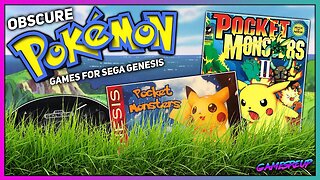 OBSCURE POKEMON GAMES FOR SEGA GENESIS