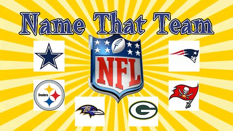 NFL Team Logo Quiz: Can You Guess in 3 Seconds? | Test Your Knowledge of All 32 NFL Logos!