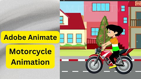 How To Animate Motorcycle in Adobe Animate