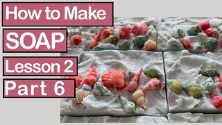 How to Make Cold Process Soap ~ Lesson 2~ Part 6/12~ Soleseif Brine / Salt Spa Bar