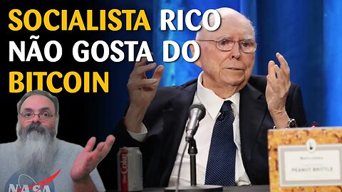 Scio de Warren Buffett, Charlie Munger diz que bitcoin "vai contra os interesses da civilizao"