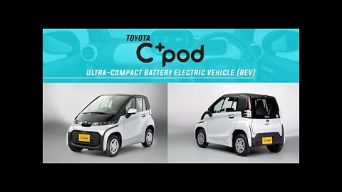 2022 Toyota C+pod Ultra-Compact EV