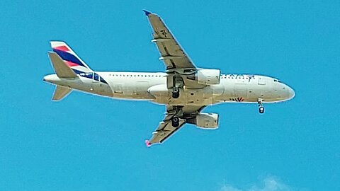 Airbus A320 PR-MYT vindo de Manaus para Fortaleza